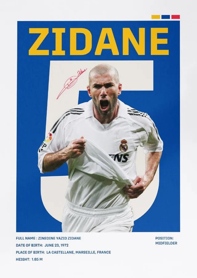 Famous Football Player Soccer Sports Star Posters and Prints Canvas Printing Wall Art Picture for Living Room Home Decor Gifts
