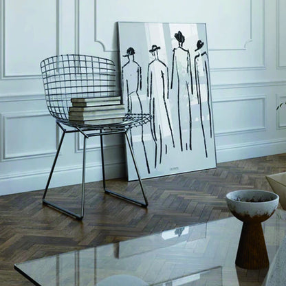 Modern Abstract Vintage Drawing Sketch Line Art Prints Canvas Painting poster for Living Room Bedroom Wall Art Home Decor