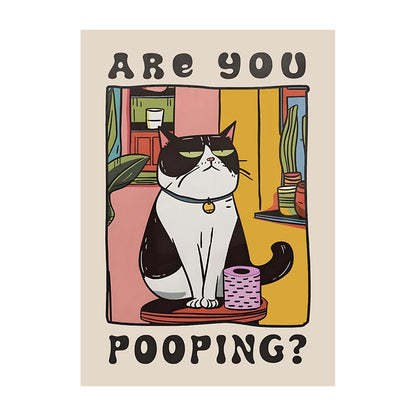 Retro Cat Kitchen
