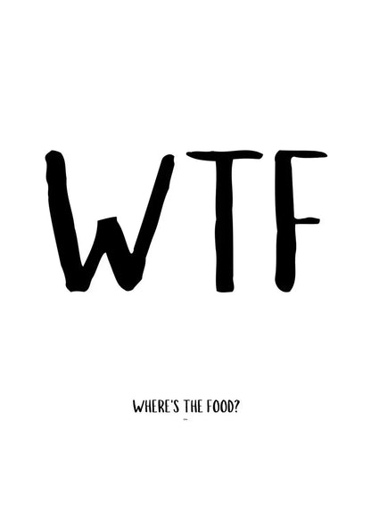 Black & White Funny Quote