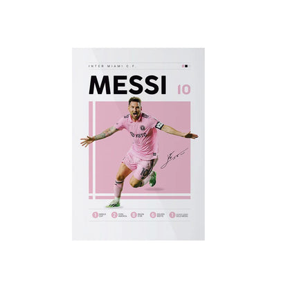 World Famous Football Player Lionel Wall Art Posters CR7 Canvas Art Prints M-Messis Canvas Painting Football Art Pictures Decor