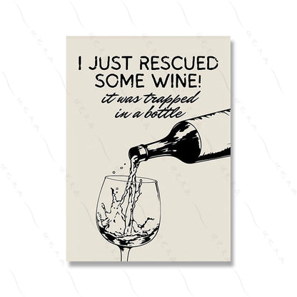Trendy Retro Wall Set Poster