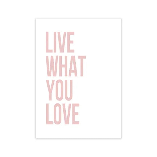 Minimalist Nordic Motivation