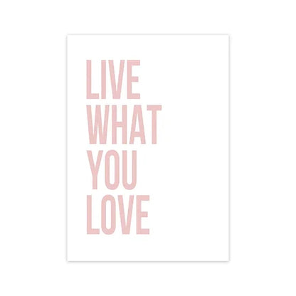 Minimalist Nordic Motivation