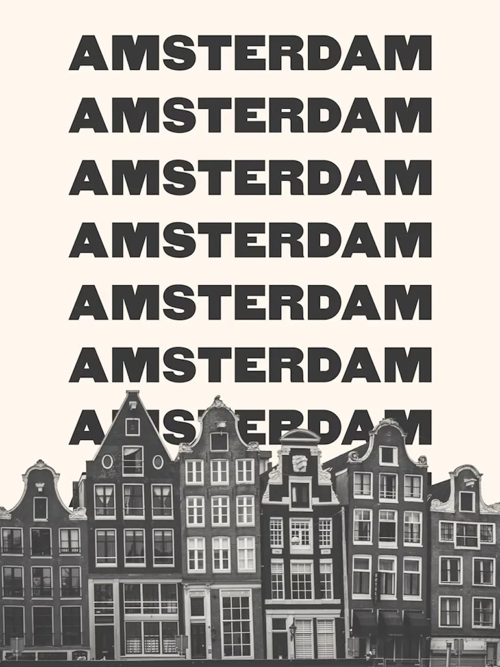 Trendy Travel Print Chicago New York San Francisco London
