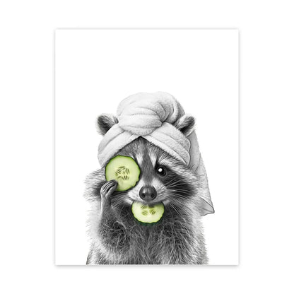 Funny Cute Animal Poster