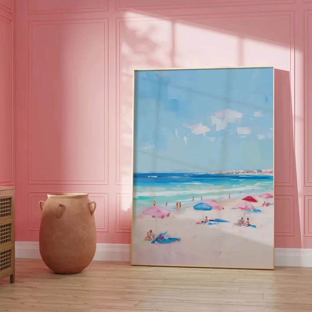Minimalist Abstract Surrealism Canvas Art