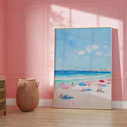 Minimalist Abstract Surrealism Canvas Art