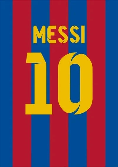 Famous Football Legend Jersey Canvas Posters Football Athletic Player Sports Star Wall Art Pictures Home Bar Room Decoration