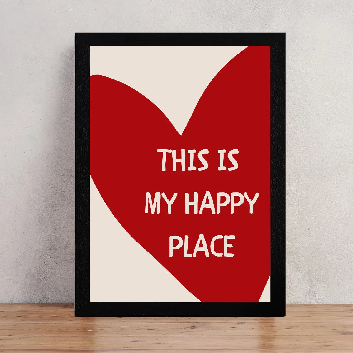 This Is My Happy Place Art Poster