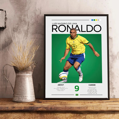 Famous Football Star Poster Modern Inspirational Canvas Painting Picture Soccer Wall Art Home Decoration Print Living Room Decor