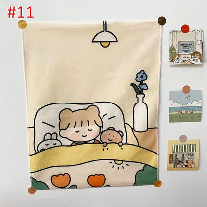 Kawaii Wall Decorating Cloth Tapestry