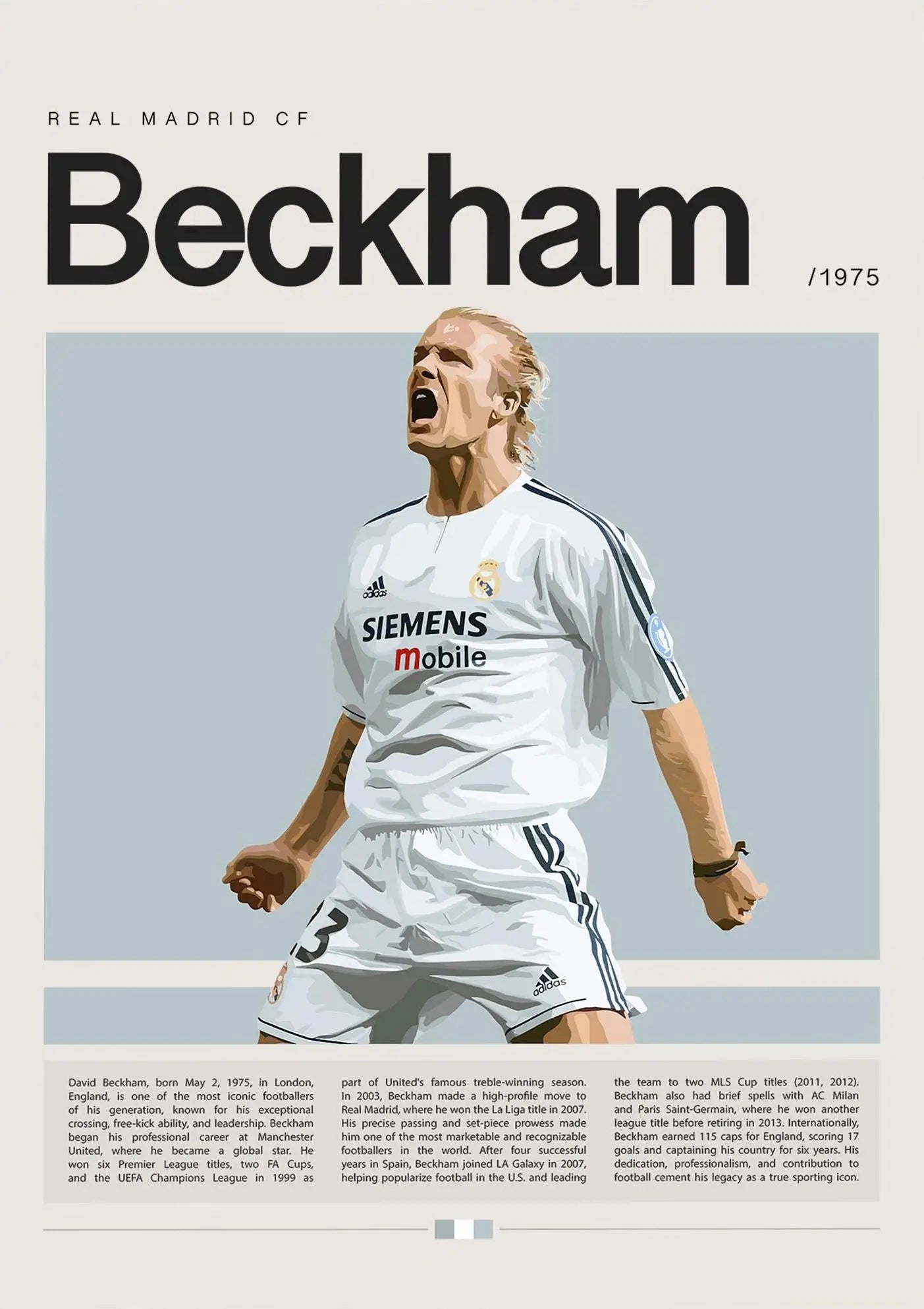 Famous Football Star Soccer Sports World Athlete Champion Player Poster Print Wall Art Pictures Canvas Painting Room Home Decor