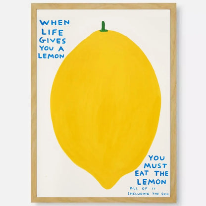 David Shrigley’s Eclectic Art Poster