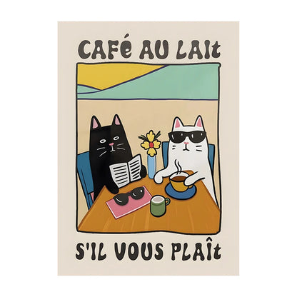 Retro Cat Kitchen