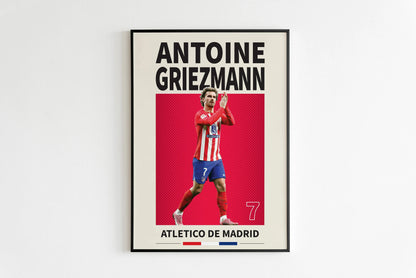 Modern Realistic Character Wall Art Painting Pop Soccer Poster Football Stars Arena Canvas Prints Dorm Room Home Decor