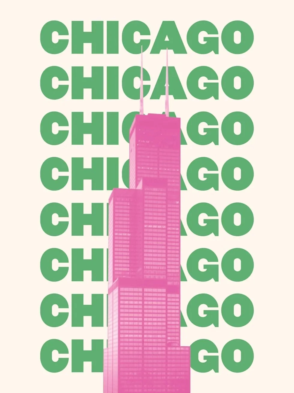 Trendy Travel Print Chicago New York San Francisco London