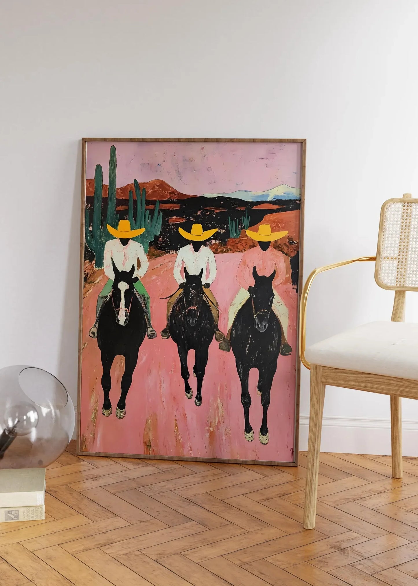 Southwestern Cowboys Print