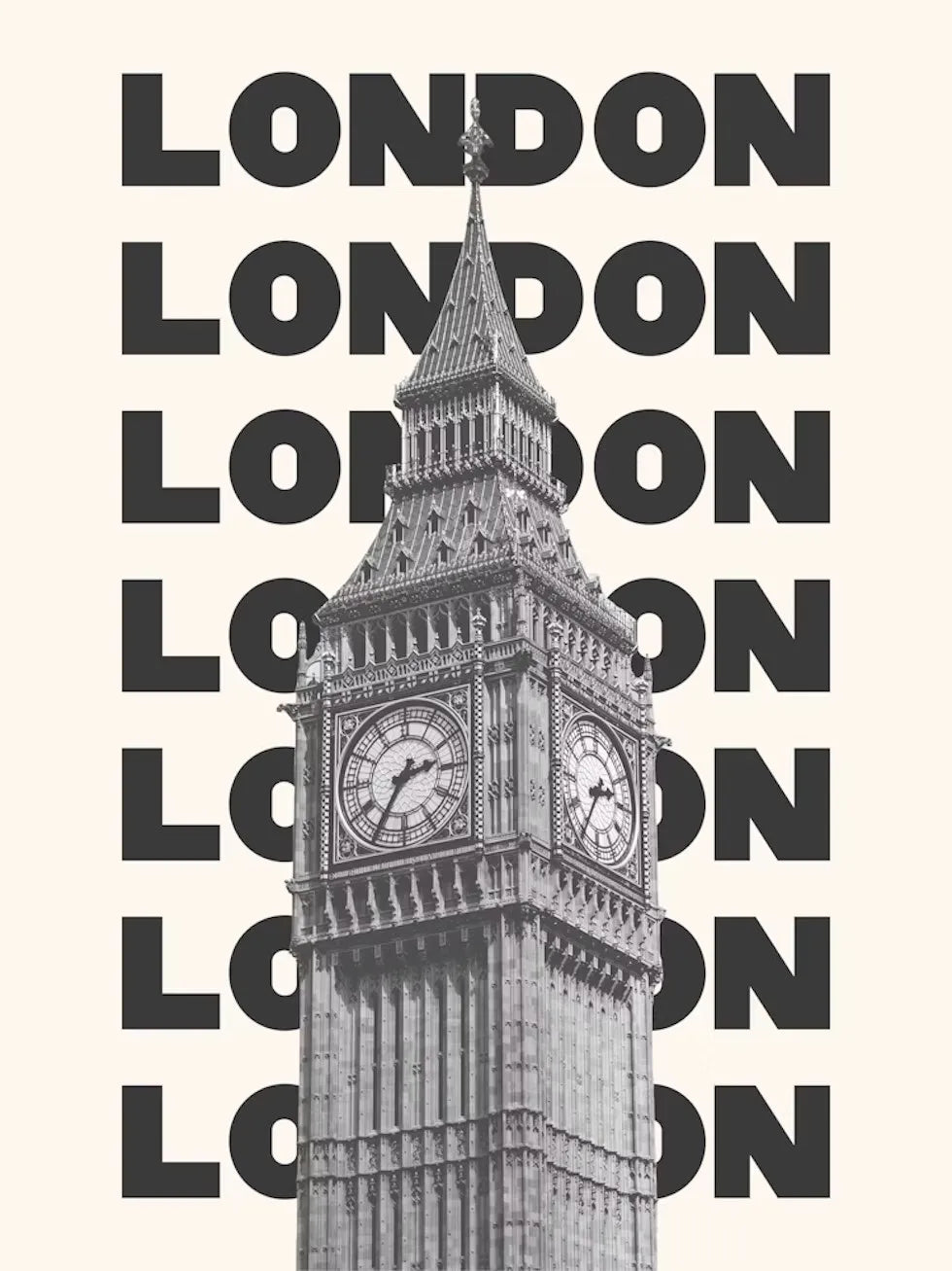 Trendy Travel Print Chicago New York San Francisco London