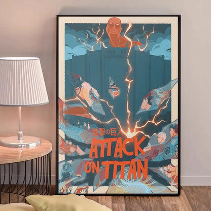 Anime A-Attack on Titans Poster