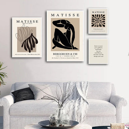Abstract Matisse Line