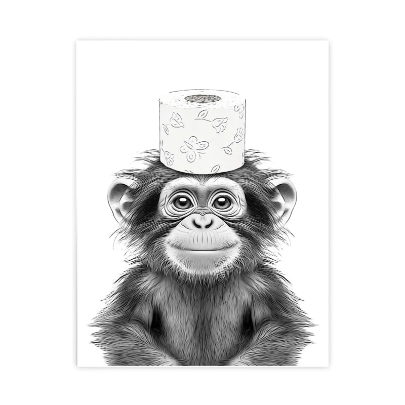 Funny Cute Animal Poster