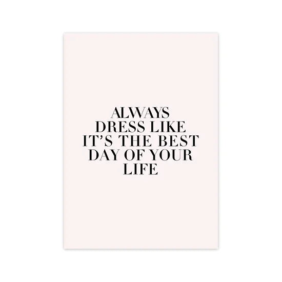 Minimalist Nordic Motivation