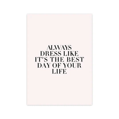 Minimalist Nordic Motivation