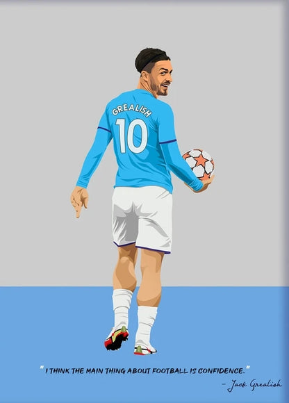 Famous Soccer Spoters Poster Canvas Printing Poster Soccer Home Room Wall Art Decor Players Fans Gift Prints Wall Decoration