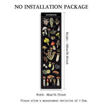Gothic Witchy Sun & Moon Vertical Tapestry