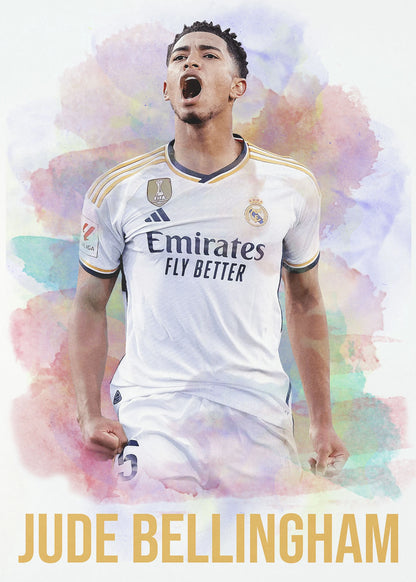 Soccer Players Poster Football Stars Poster