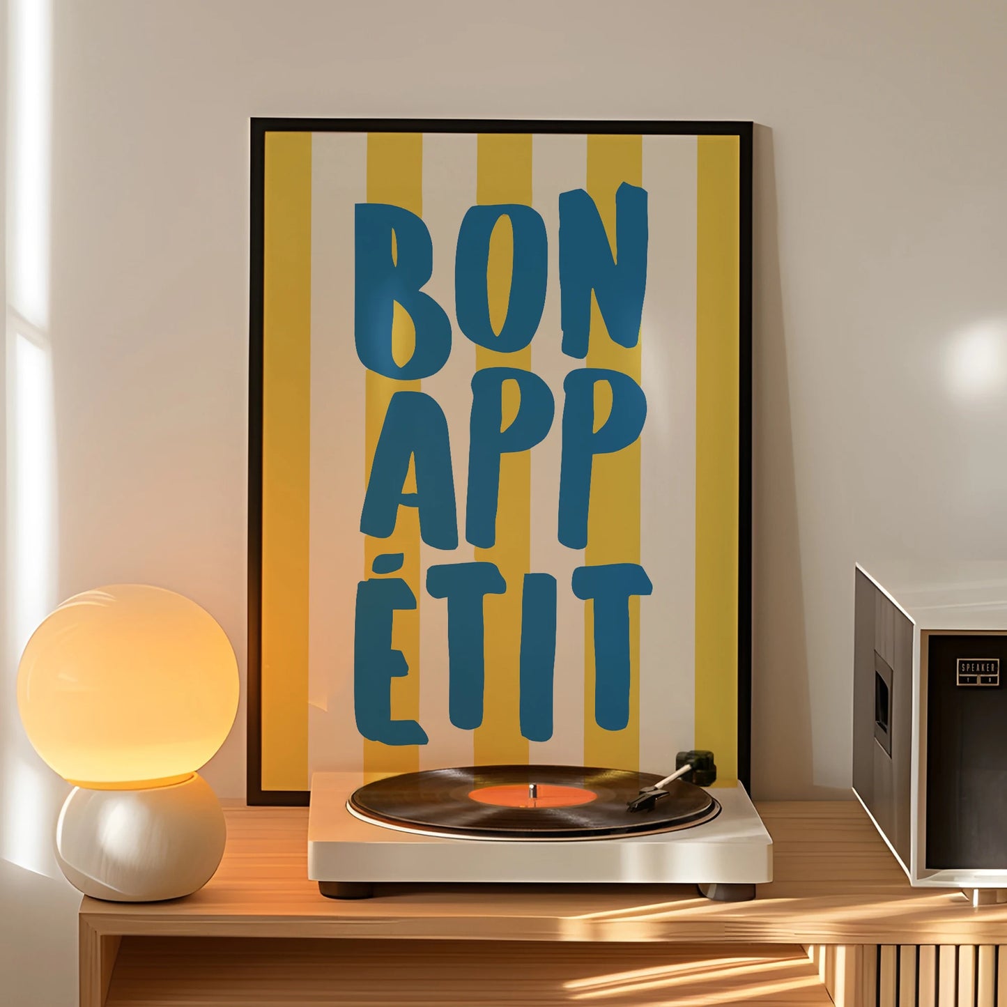 A Bon Appétit Canvas Poster