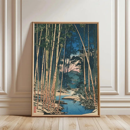 Japanese Tree Art Print, Japanese Home Decoration