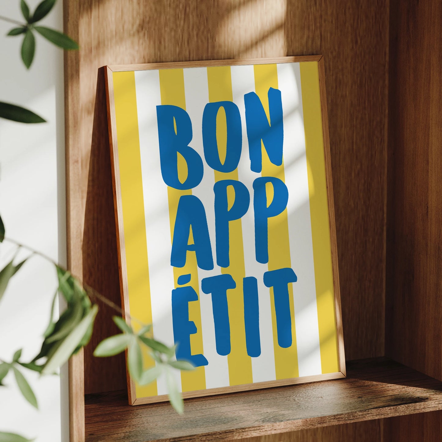 A Bon Appétit Canvas Poster