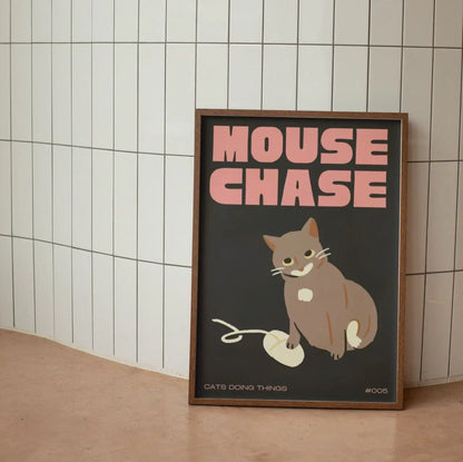 Modern Pop Black Cat Canvas Wall Art