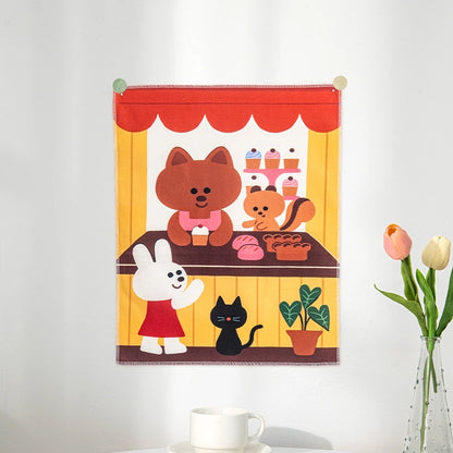 Kawaii Wall Decorating Cloth Tapestry