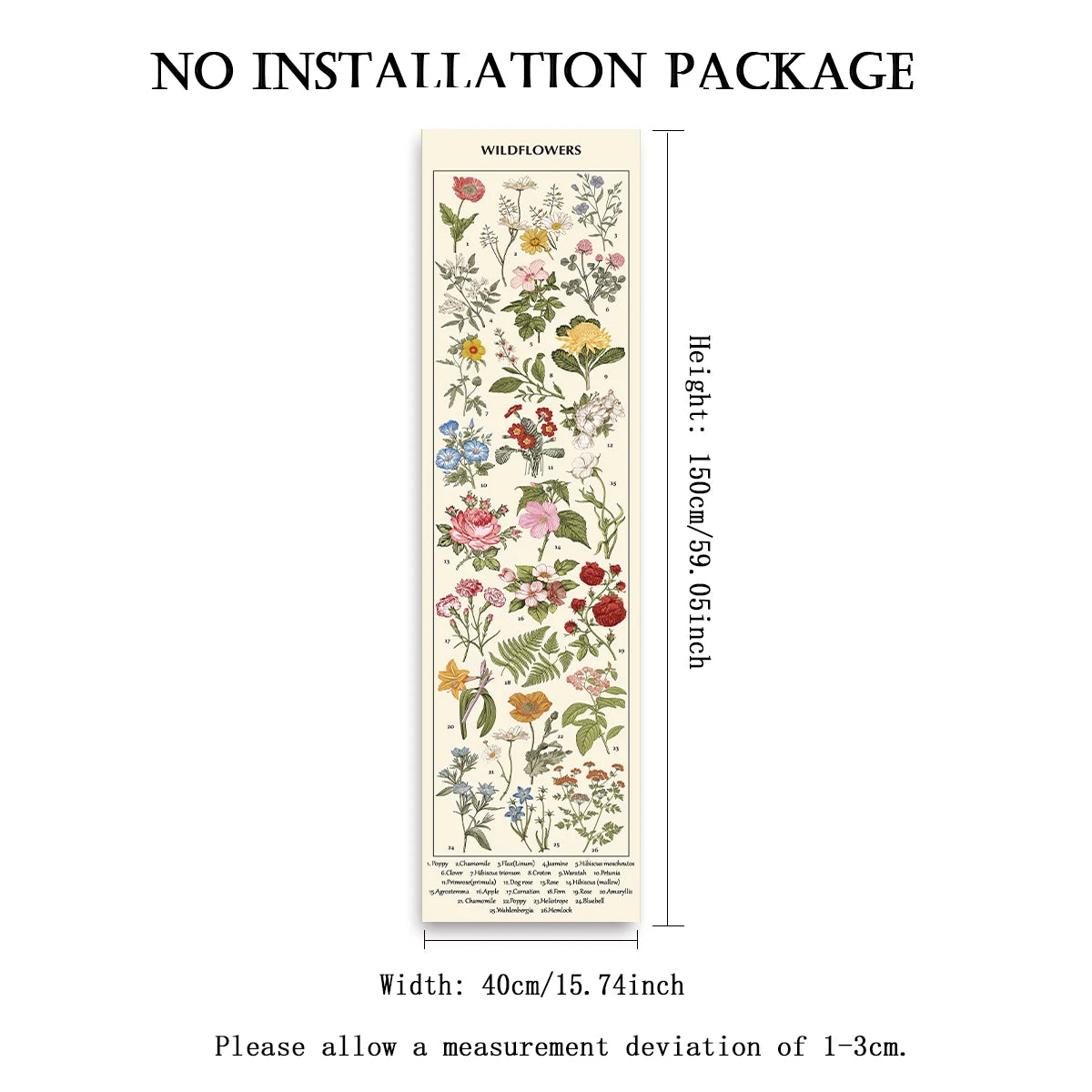Gothic Witchy Sun & Moon Vertical Tapestry