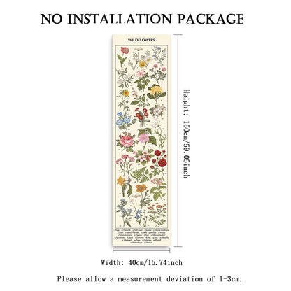 Gothic Witchy Sun & Moon Vertical Tapestry