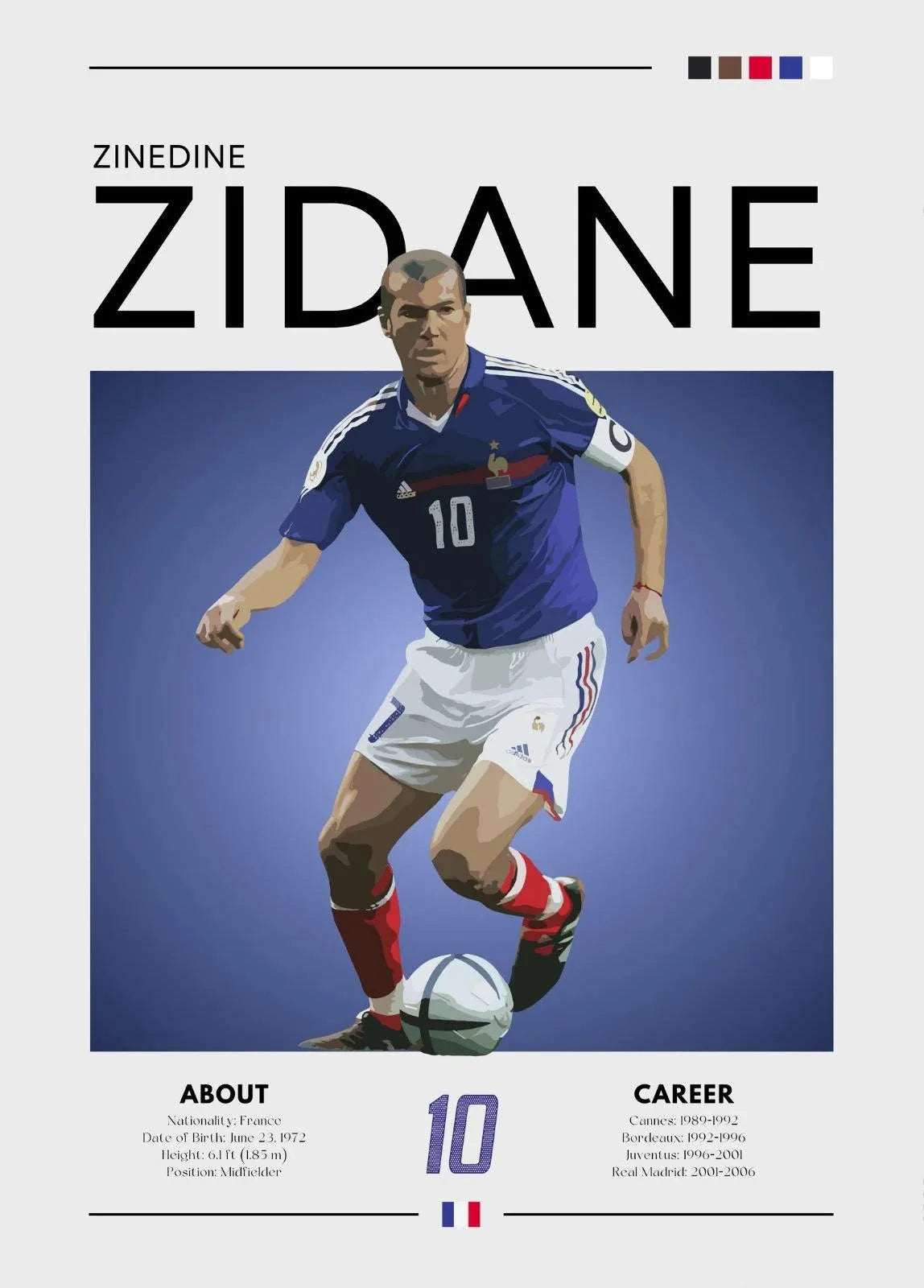 Famous Football Sports Celebrity Posters