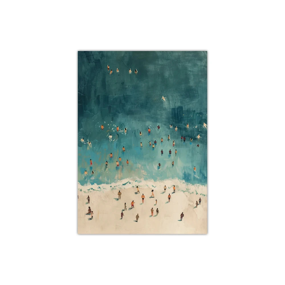 Minimalist Abstract Surrealism Canvas Art
