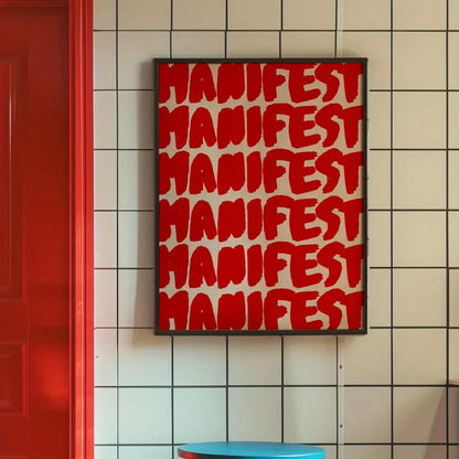 Preppy Typography Posters