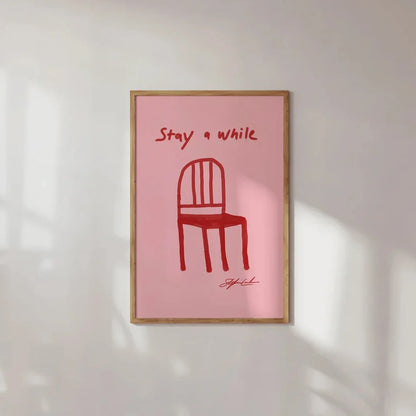 Preppy Typography Posters