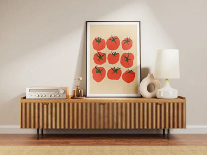 Tomato Print, Kitchen Wall Art