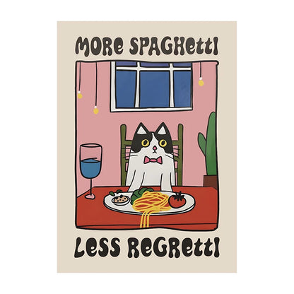 Retro Cat Kitchen