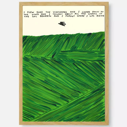 David Shrigley’s Eclectic Art Poster