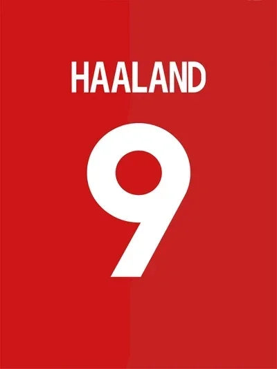 Famous Football Legend Jersey Canvas Posters Football Athletic Player Sports Star Wall Art Pictures Home Bar Room Decoration