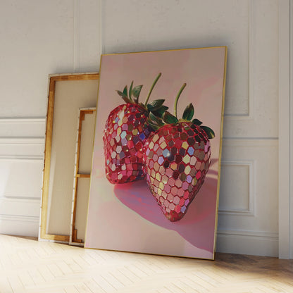 Disco Strawberries Pink