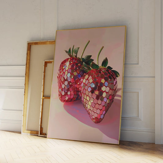 Disco Strawberries Pink