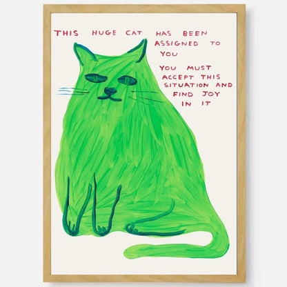 David Shrigley’s Eclectic Art Poster