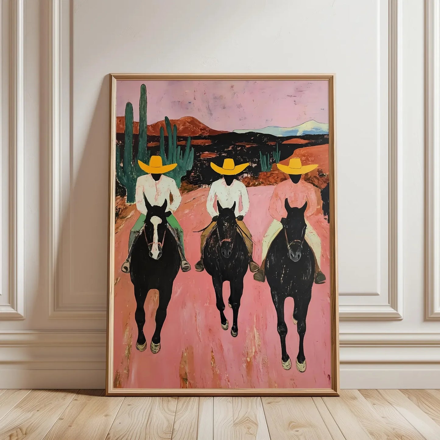 Southwestern Cowboys Print